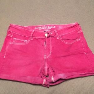 American Eagle midi length shorts